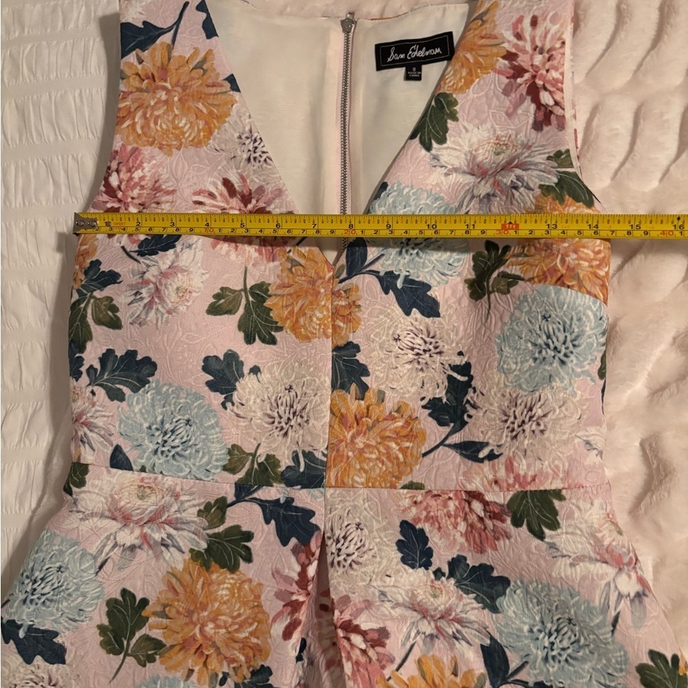Sam Edelman Multicolor Floral Mini Jacquard Dress - Picture 8 of 11